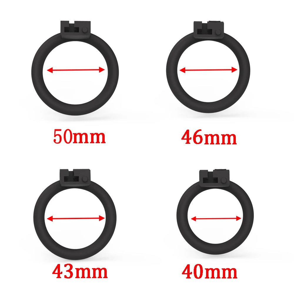 2023 Super Small Penis Ring Sissy Chastity  Cage,Locked In Lust Male Chastity Device With  Innievader Add-On