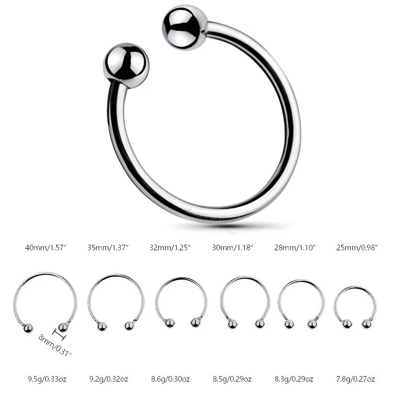 6 Sizes Metal Cock Ring Penis Erection Stainless Steel Penis Ring Glans Stimulating Cockrings Delay Ejaculating Sex Toys For Men 6 Sizes Metal Cock Ring Penis Erection Stainless Steel Penis Ring Glans Stimulating Cockrings Delay Ejaculating Sex Toys For Men