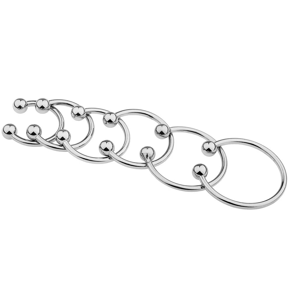6 Sizes Metal Cock Ring Penis Erection Stainless Steel Penis Ring Glans Stimulating Cockrings Delay Ejaculating Sex Toys For Men 6 Sizes Metal Cock Ring Penis Erection Stainless Steel Penis Ring Glans Stimulating Cockrings Delay Ejaculating Sex Toys For Men