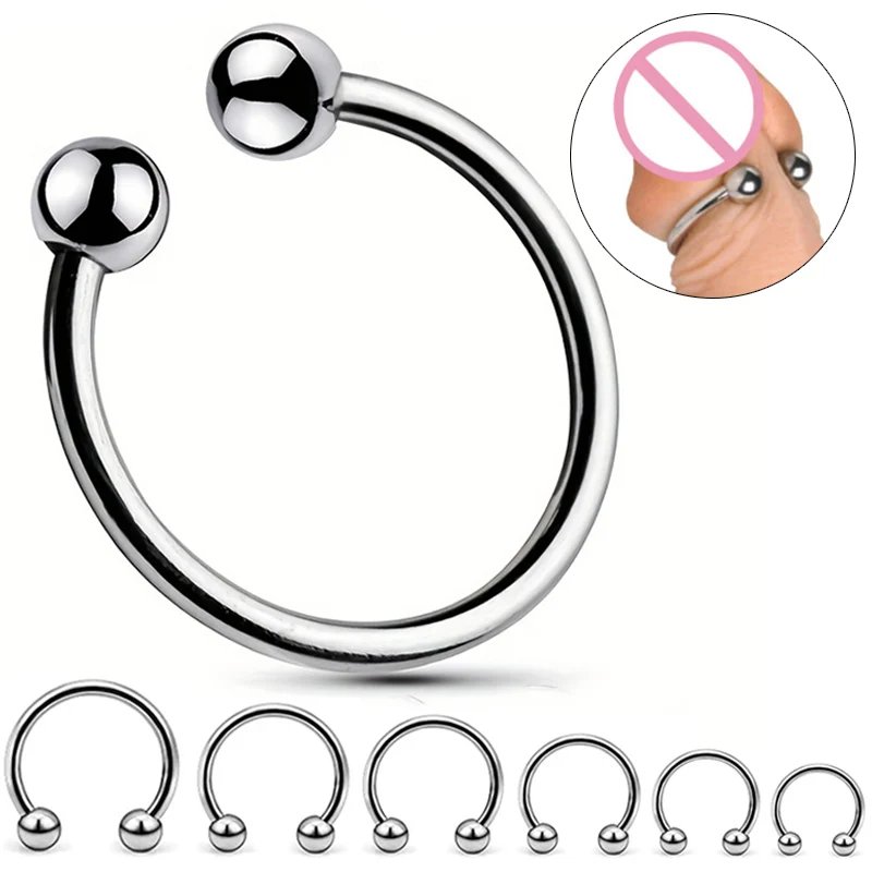 6 Sizes Metal Cock Ring Penis Erection Stainless Steel Penis Ring Glans Stimulating Cockrings Delay Ejaculating Sex Toys For Men 6 Sizes Metal Cock Ring Penis Erection Stainless Steel Penis Ring Glans Stimulating Cockrings Delay Ejaculating Sex Toys For Men