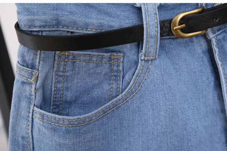 Summer Women Clothing High Waisted Short Jeans Cotton For Female Loose Leg Wide Pants Booty Shorts Denim 2024 New