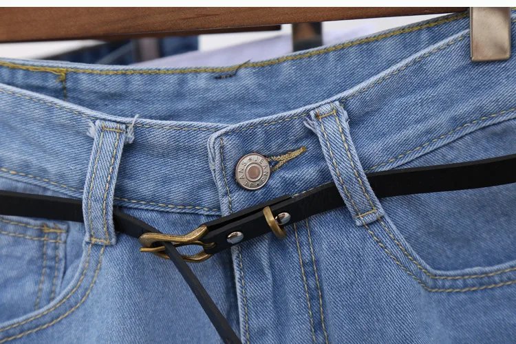 Summer Women Clothing High Waisted Short Jeans Cotton For Female Loose Leg Wide Pants Booty Shorts Denim 2024 New