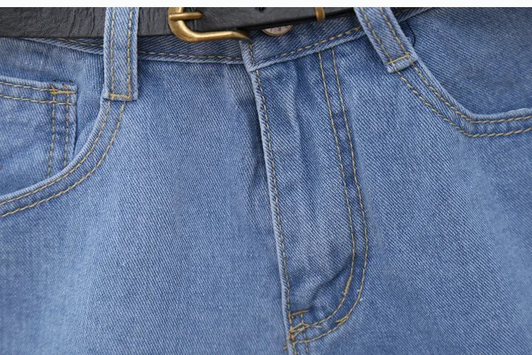 Summer Women Clothing High Waisted Short Jeans Cotton For Female Loose Leg Wide Pants Booty Shorts Denim 2024 New