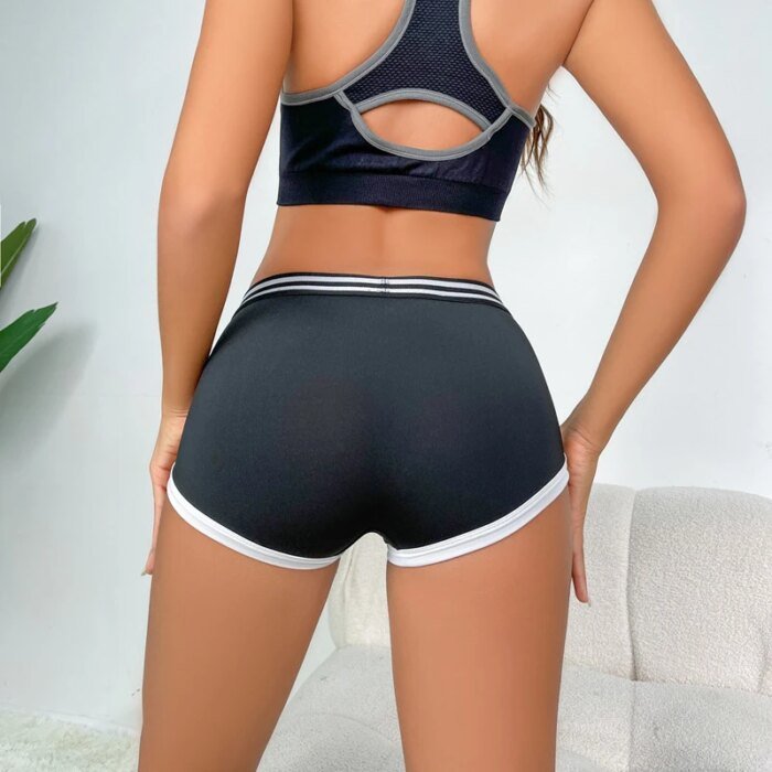 Fashion Fitness Running Athletic Tights Shorts Women High Waist Short Workout Legging Soft Yoga Fitness Clothing Sports Gym Wear - Image 2