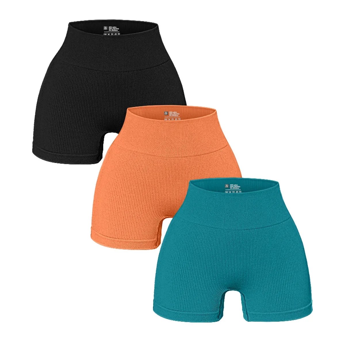 Threaded Sports Shorts Sexy Yoga Fitness Shorts High Waist Hip Lifting Leggings Sport Women Fitness Sports Shorts for Women