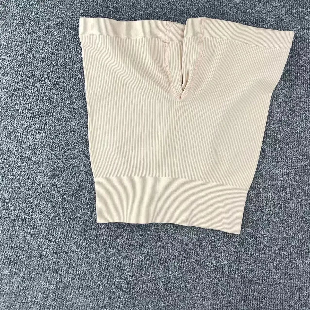 Threaded Sports Shorts Sexy Yoga Fitness Shorts High Waist Hip Lifting Leggings Sport Women Fitness Sports Shorts for Women