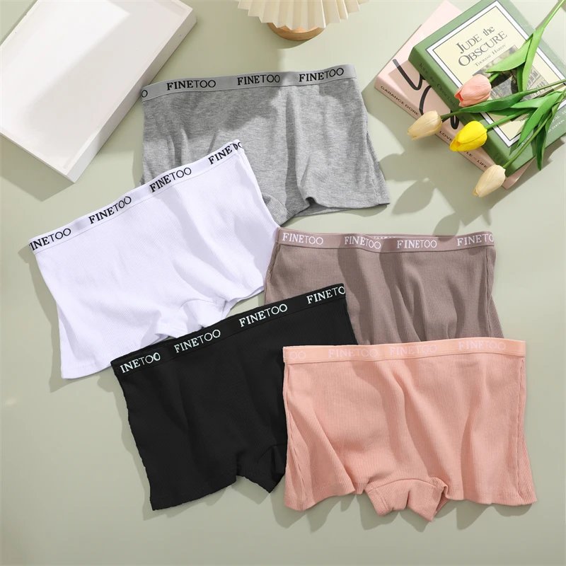 Seamless Women Cotton Boxers Underwear Ice Silk Shorts Solid Color Ladies Soft Boyshorts Plus Size M/L/XL Seamless Women Cotton Boxers Underwear Ice Silk Shorts Solid Color Ladies Soft Boyshorts Plus Size M/L/XL