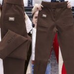 Fashion Simplicity Elastic High Waist Denim Harem Pants Women's Clothing Spring Summer Casual Solid Color All-match Trousers - Image 6