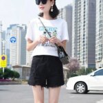 Denim Shorts for Women Micro Mini Short Jean Pants Woman Ripped With Waist Pocket Fashion Clothing 2024 Flowy Hot Casual Elegant - Image 6