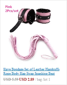 Slave Bondage Sex Toys of Adjustable Sponge Lace Handcuffs Ankle Cuffs for Men Women Bdsm Fetish Adults Games Restraints Flirt