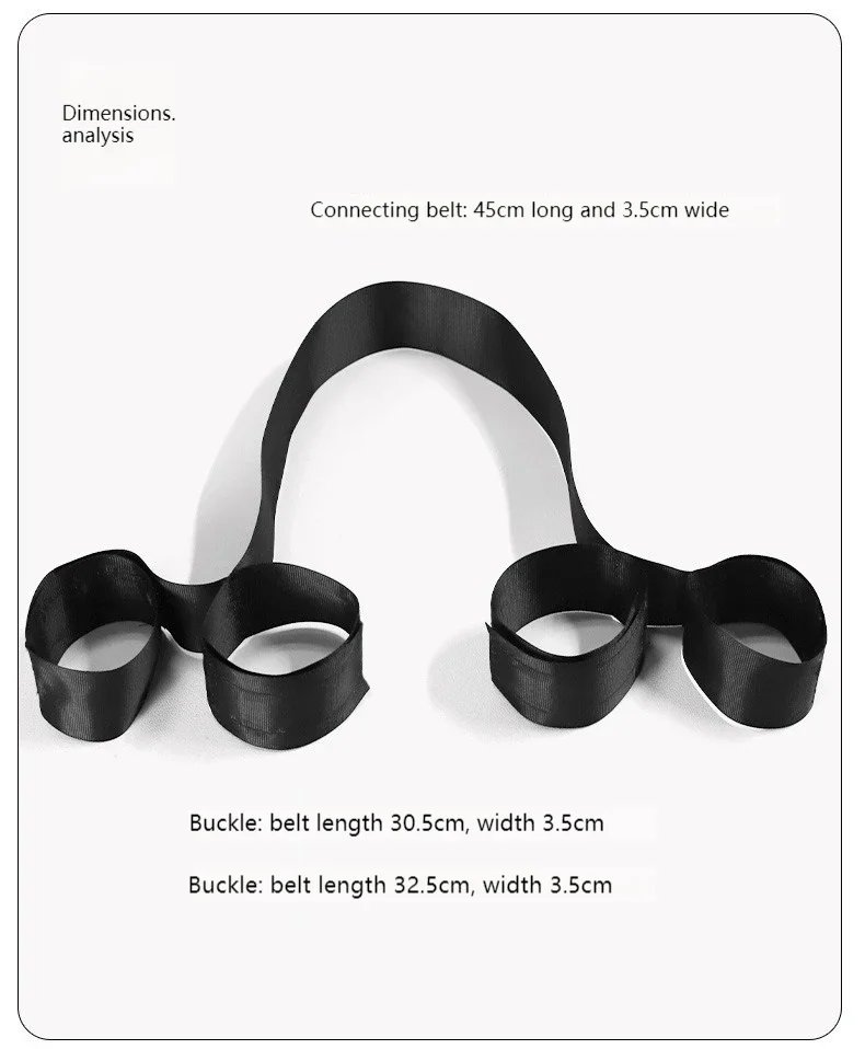 Erotic Adjustable Hands Cuff Ankle Bondage Restraints Nylon Webbing For Couples SM Feet Strap BDSM Handcuffs Adult Toys Sex toys