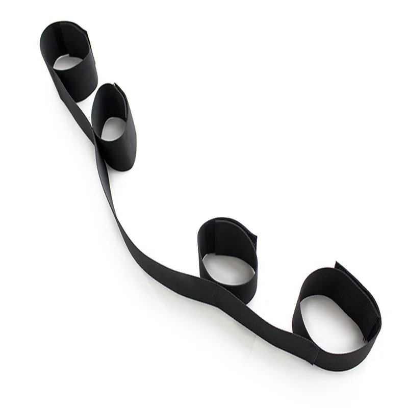 Adult Games Adjustable Erotic Handcuffs And Blindfold Sex Toys For Women Couple Collar Erotic Bdsm Bondage Set Chastity Sex Shop