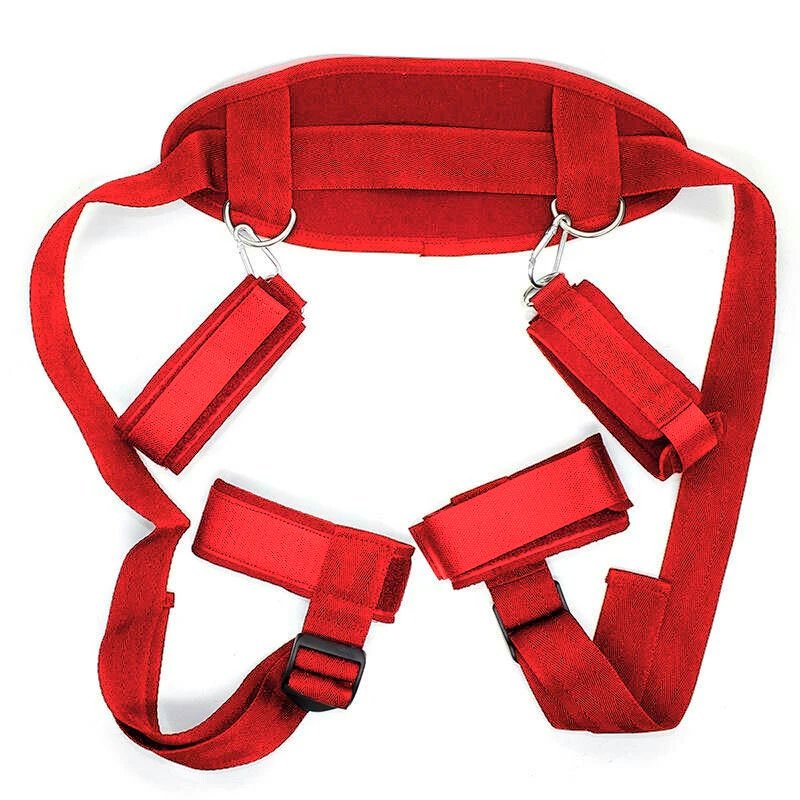 Adult Games Adjustable Erotic Handcuffs And Blindfold Sex Toys For Women Couple Collar Erotic Bdsm Bondage Set Chastity Sex Shop