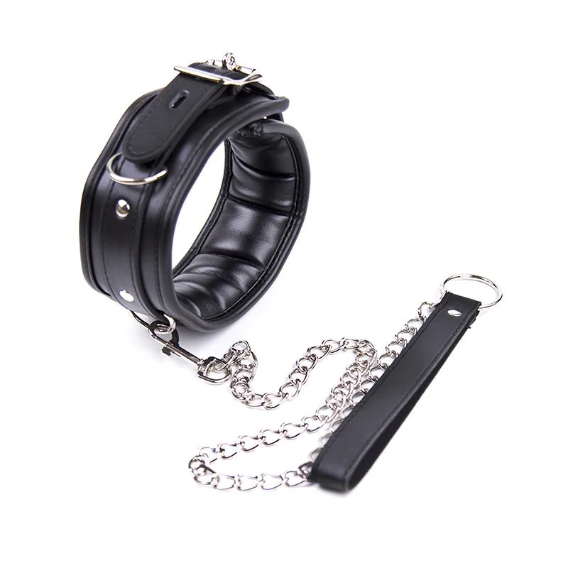 BLACKWOLF Premium BDSM restraint set Luxury restraint BDSM set Luxury handcuffs Collar Leash Ankle and Handcuffs Submissive Wris