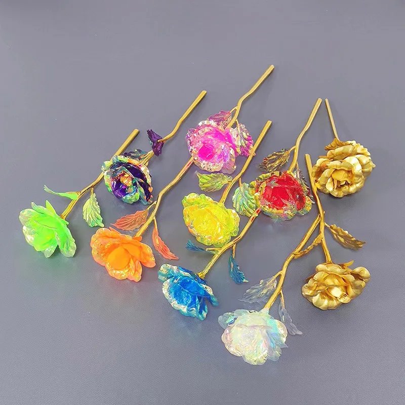 Valentines Day Gift for Girlfriend Eternal Rose LED Light Foil Flower In Glass Cover Mothers Day Wedding favors Bridesmaid Gift Valentines Day Gift for Girlfriend Eternal Rose LED Light Foil Flower In Glass Cover Mothers Day Wedding favors Bridesmaid Gift