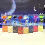 Valentines Day Gift for Girlfriend Eternal Rose LED Light Foil Flower In Glass Cover Mothers Day Wedding favors Bridesmaid Gift - Image 4