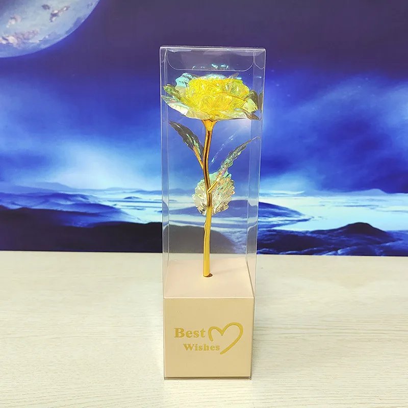 Valentines Day Gift for Girlfriend Eternal Rose LED Light Foil Flower In Glass Cover Mothers Day Wedding favors Bridesmaid Gift Valentines Day Gift for Girlfriend Eternal Rose LED Light Foil Flower In Glass Cover Mothers Day Wedding favors Bridesmaid Gift