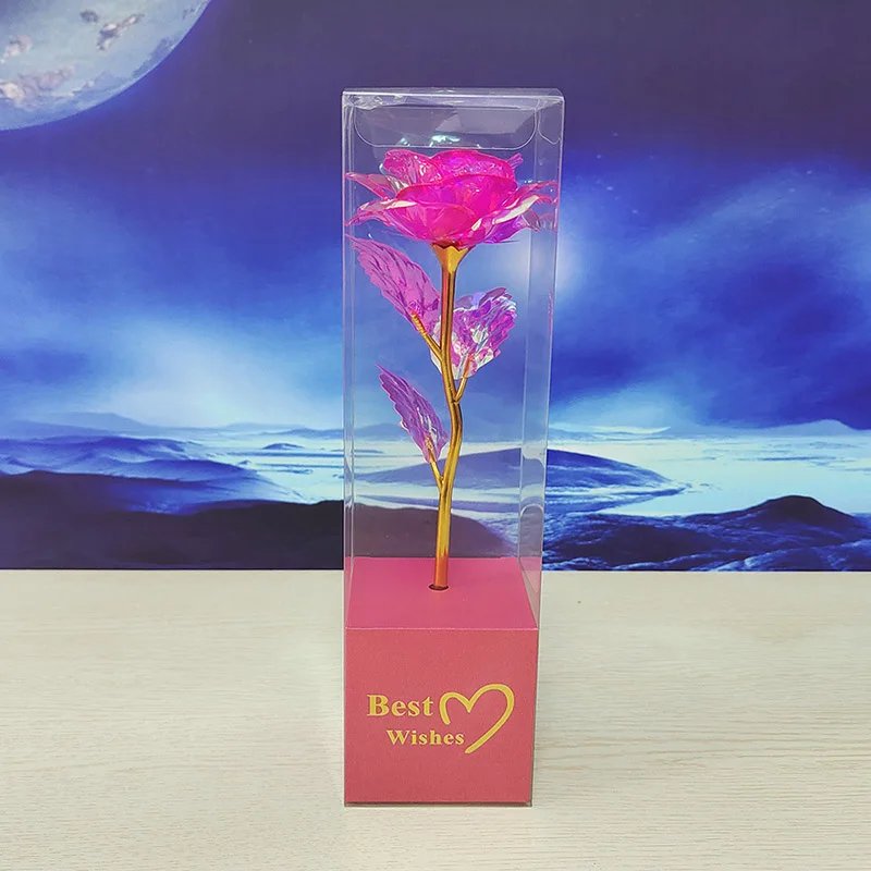 Valentines Day Gift for Girlfriend Eternal Rose LED Light Foil Flower In Glass Cover Mothers Day Wedding favors Bridesmaid Gift Valentines Day Gift for Girlfriend Eternal Rose LED Light Foil Flower In Glass Cover Mothers Day Wedding favors Bridesmaid Gift