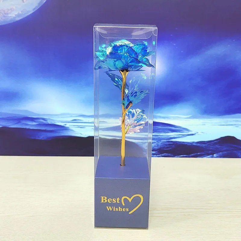 Valentines Day Gift for Girlfriend Eternal Rose LED Light Foil Flower In Glass Cover Mothers Day Wedding favors Bridesmaid Gift Valentines Day Gift for Girlfriend Eternal Rose LED Light Foil Flower In Glass Cover Mothers Day Wedding favors Bridesmaid Gift