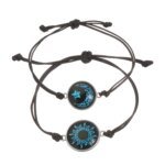 Romantic Luminous Sun Moon Couple Bracelets for Women Men Handmade Braided Rope Matching Bracelet Valentine's Day Jewelry Gifts - Image 3