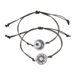 Romantic Luminous Sun Moon Couple Bracelets for Women Men Handmade Braided Rope Matching Bracelet Valentine's Day Jewelry Gifts - Image 6