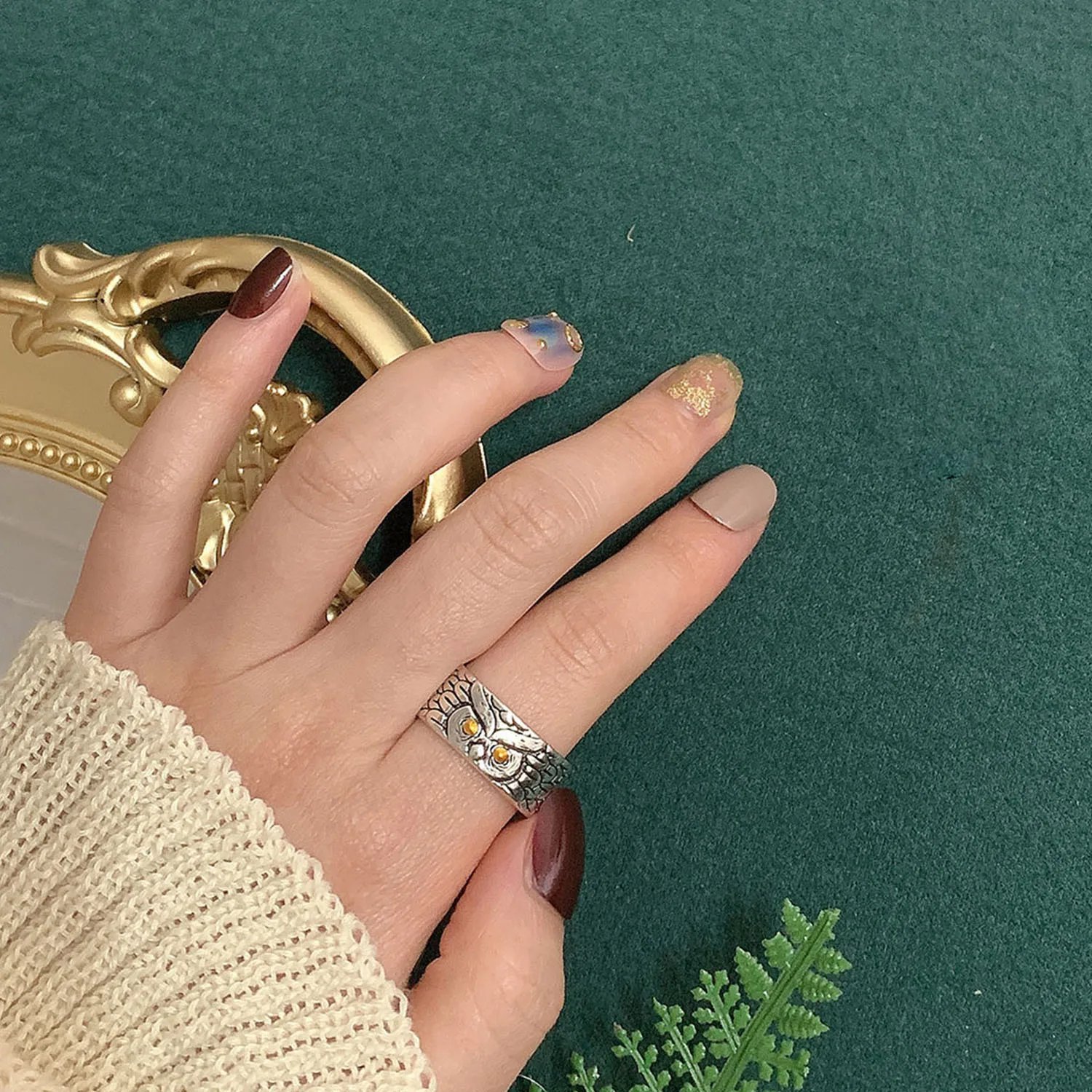 Fashion frog Animal Couple Ring Resizable Adjustable Open Rings For Lovers Women Men Lady Boy Girl Valentine's Day Birthday Gift