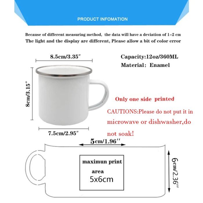 Dad Nutritional Facts Coffee Mug Enamel Cup for Papa Daddy Stepdad Father’s Day Gift Best Dad Ever Cups Dad Gifts From Kids - Image 3