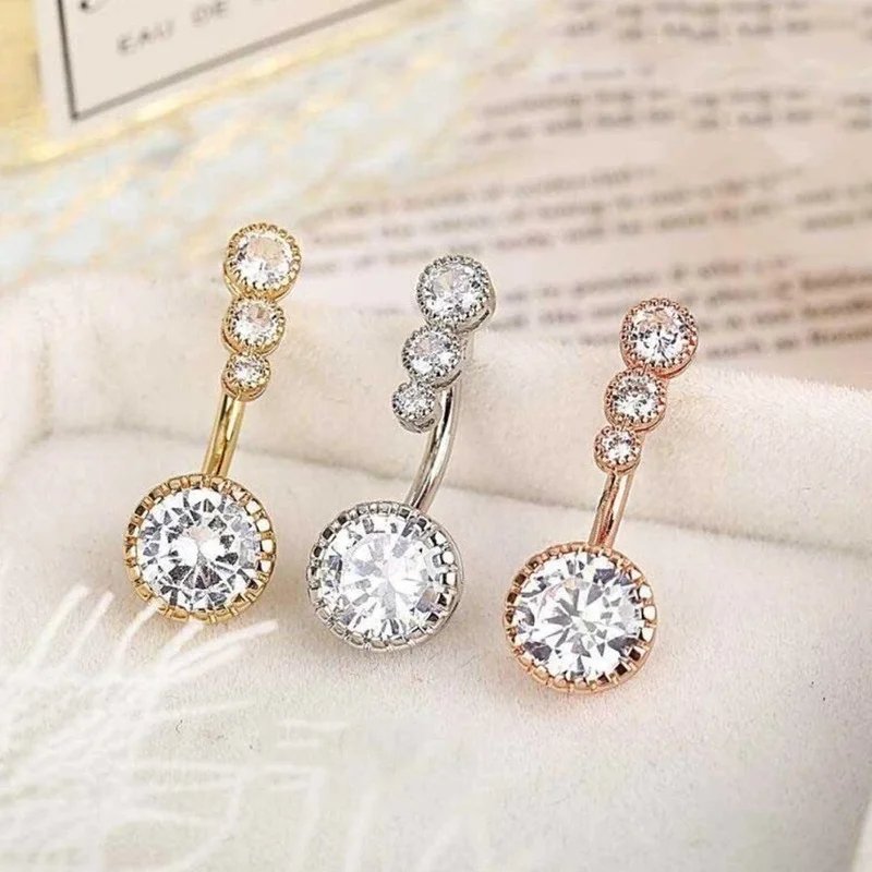Fashion Crystal Belly Button Rings Sun flower Dolphin Navel Piercing Ring Barbell Sexy Dangle Navel Piercing Ombligo Fashion Crystal Belly Button Rings Sun flower Dolphin Navel Piercing Ring Barbell Sexy Dangle Navel Piercing Ombligo