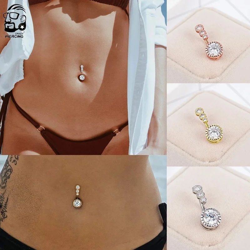 Fashion Crystal Belly Button Rings Sun flower Dolphin Navel Piercing Ring Barbell Sexy Dangle Navel Piercing Ombligo Fashion Crystal Belly Button Rings Sun flower Dolphin Navel Piercing Ring Barbell Sexy Dangle Navel Piercing Ombligo