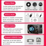 HIFI 3D Stereo Alto-falantes Coloridos LED Luz Pesada AUX USB Com Fio Sem Fio Bluetooth Áudio Home Theater Surround Som Bar TV - Image 6