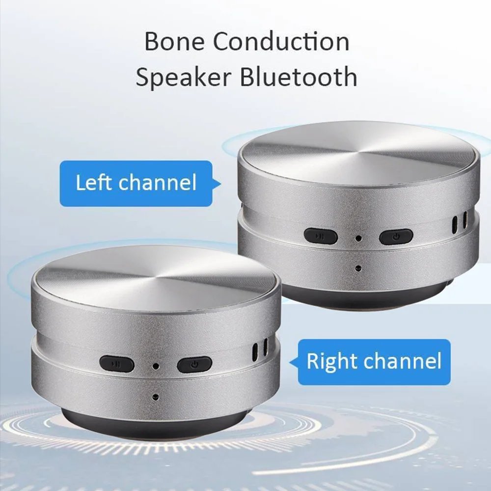 2025 Hot Bone Conduction Speaker Bluetooth-Compatible TWS Wireless Stereo Sound Hummingbird Speaker With FM Radio Dropshipping