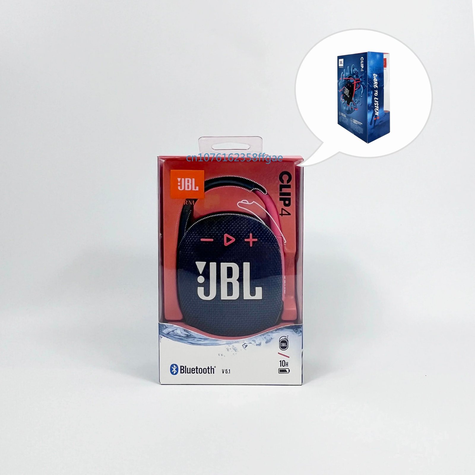 Original JBL CLIP 4 Wireless Bluetooth Portable Speaker Subwoofer Outdoor Speaker Mini Speaker IP67 Dustproof And Waterproof