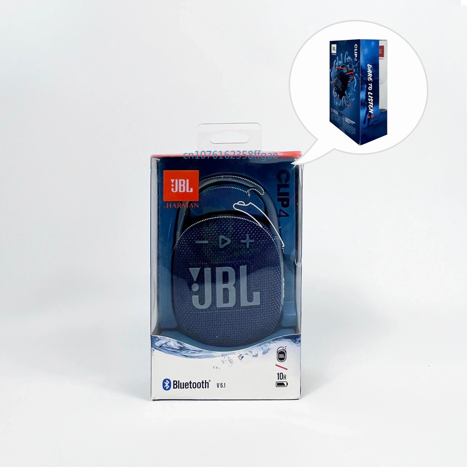 Original JBL CLIP 4 Wireless Bluetooth Portable Speaker Subwoofer Outdoor Speaker Mini Speaker IP67 Dustproof And Waterproof