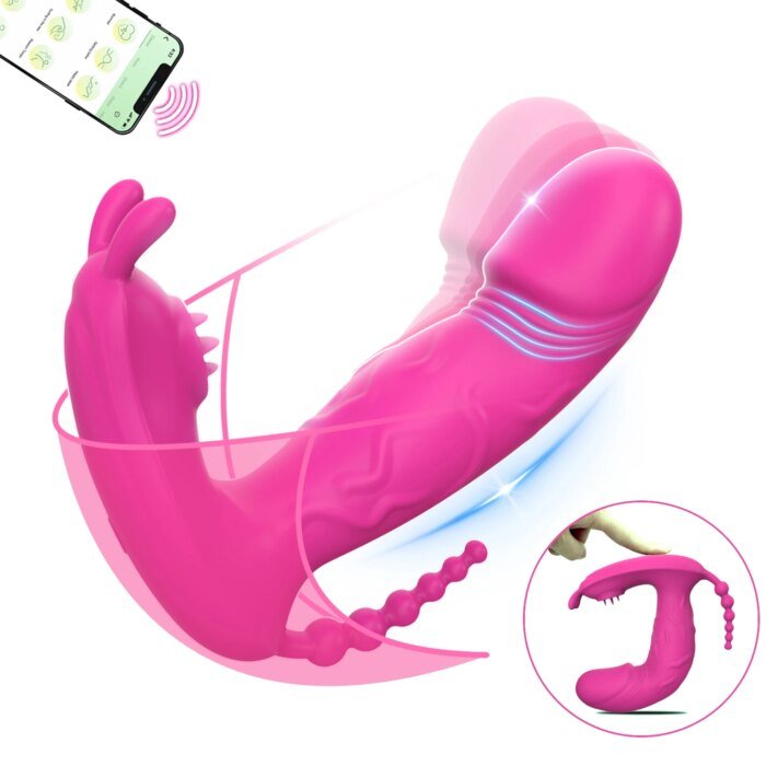 Wireless Bluetooth Dildo Vibrator Vagina G Spot Massager Wearable Panty Pussy Anal Stimulator Adult Supplies Sex Toys for Women - Image 1