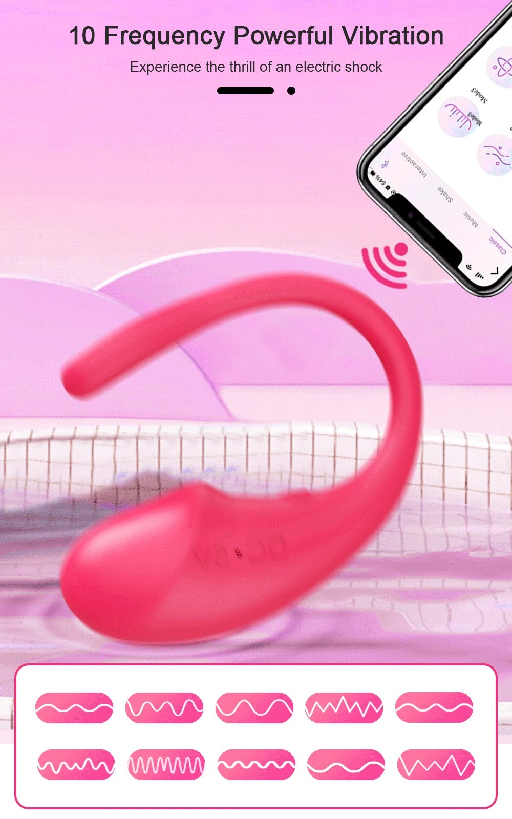 Wireless G Spot Vibrator for Women Panties Blue-tooth APP Control Wear Vibrating Love Egg Clitoris Stimulator Sex Toys for Adult