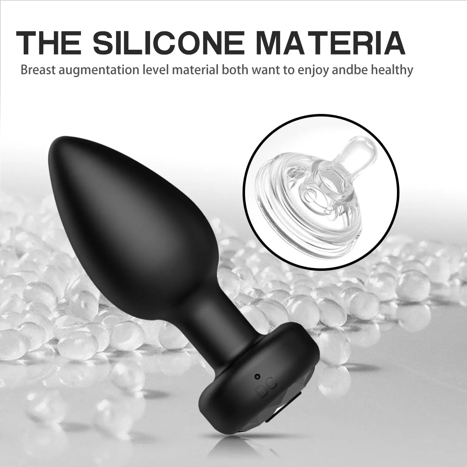 10 Modes Anal Plug Vibrator Vibrating Butt Plug Remote Control Anal Plug for Prostate Massage Adult Sex Toys for Men and Women