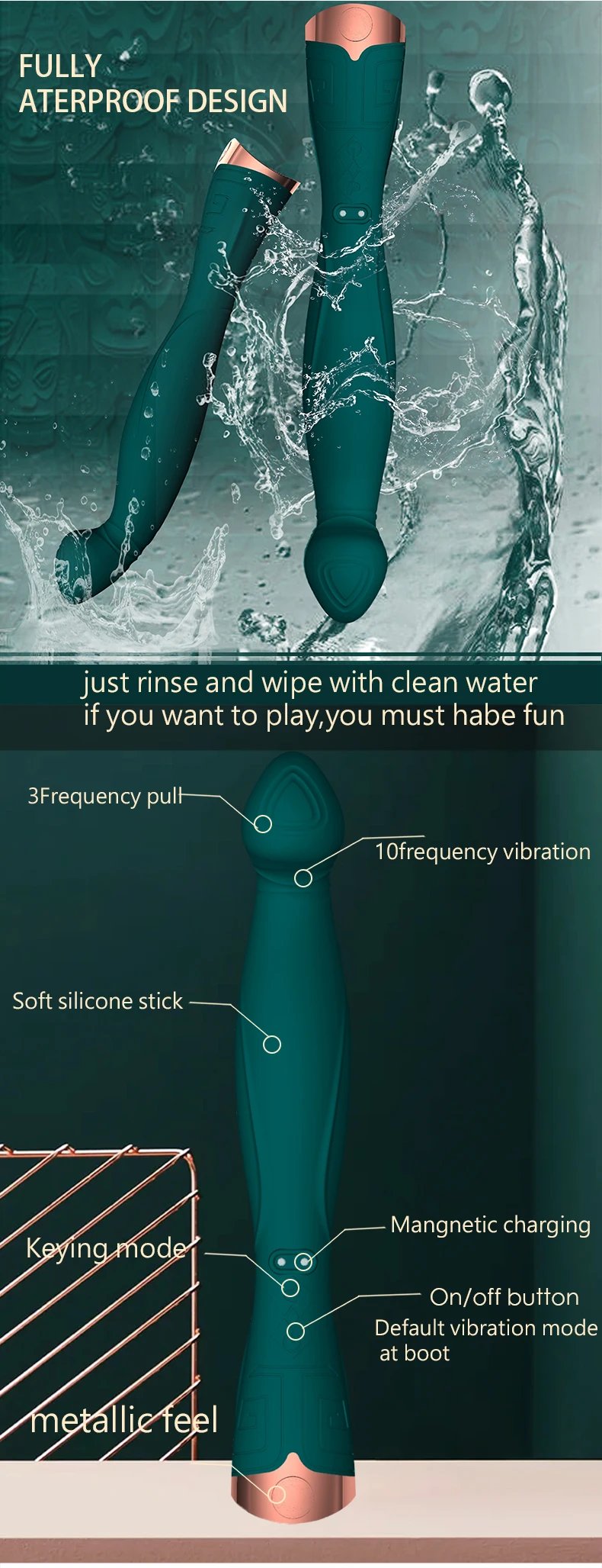 Finger Digging G Spot Vibrator Dildo Sex Female AV Stick Massager Silicone Vagina Clitoris Stimulator Adult Sex Toys for Woman18