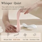 DRY WELL G-Spot Heating Rose Vibrator Clit Tits Anal Stimulator 10 Vibration Modes Waterproof Finger Dildo Sex Toy for Women - Image 5