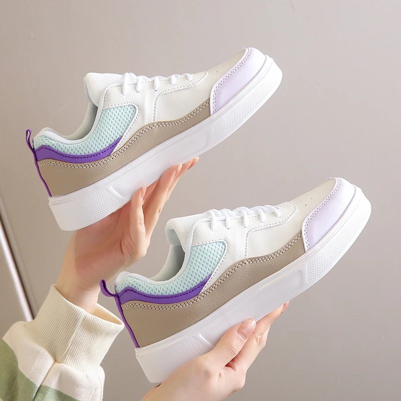 Women Sneaker Breathable Students Casual Shoes Sports for Girl Flat Mesh White Shoes original Lightweight luxury Shoes for Women