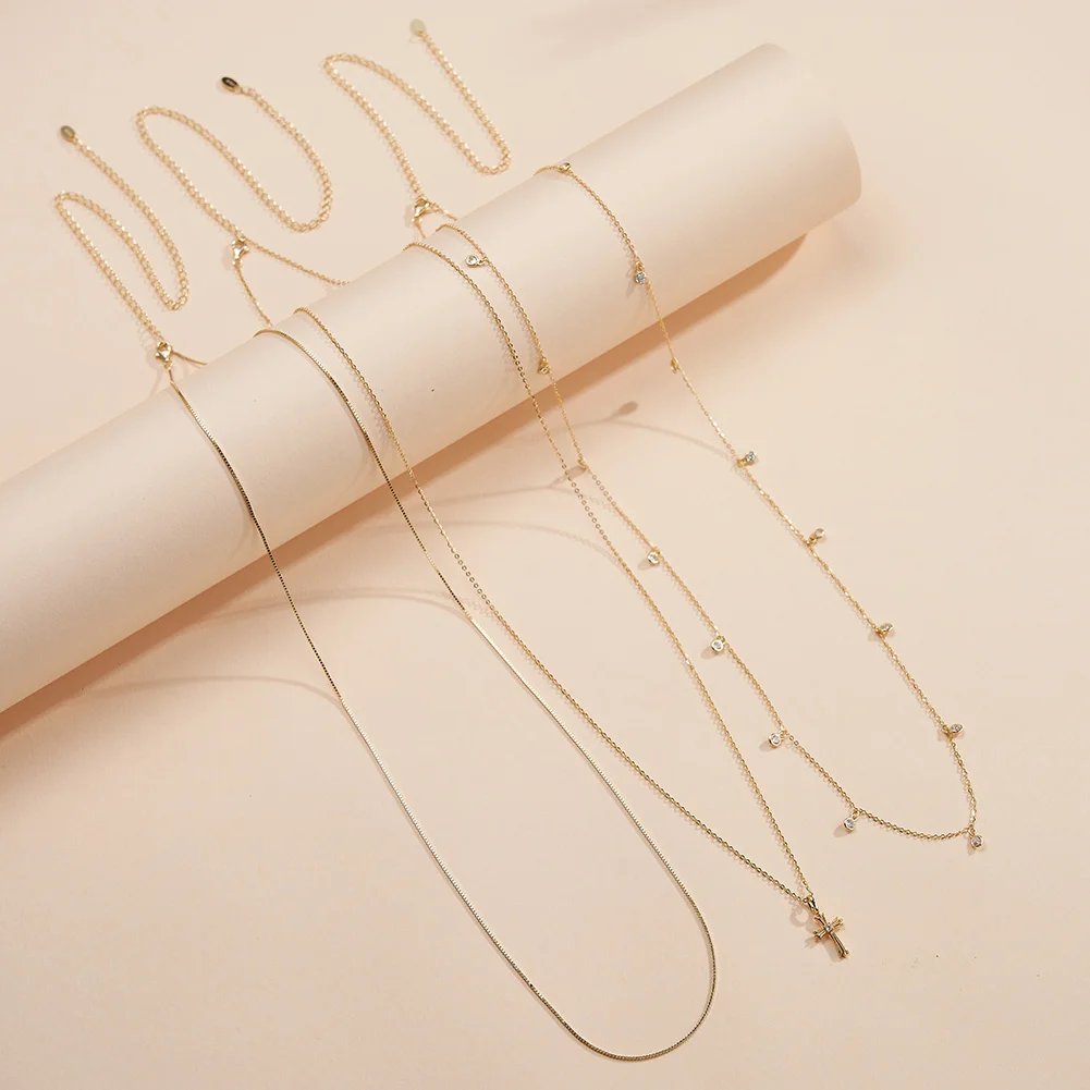 ORSA JEWELS New 925 Sterling Silver Sexy Body Waist Chains for Women Belt Sexy Bikini Belly Box Chain Summer Beach Jewelry CW02 ORSA JEWELS New 925 Sterling Silver Sexy Body Waist Chains for Women Belt Sexy Bikini Belly Box Chain Summer Beach Jewelry CW02