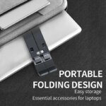 Foldable Laptop Stand Adjustable Portable Notebook Bracket Support Base Aluminum Alloy Holder For Macbook Laptop PC Accessories - Image 5