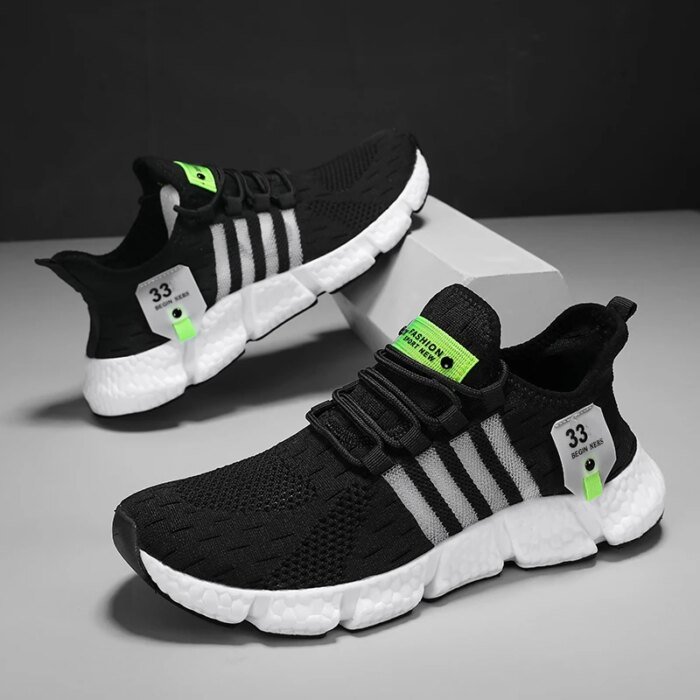 Men Designer Sneakers Men's Breathable Tennis Luxury Shoes Outdoors Non-slip Vulcanize Shoes Brand Husband Running Shoes Summer - Image 1