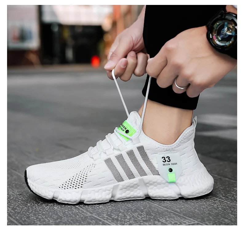 Men Designer Sneakers Men's Breathable Tennis Luxury Shoes Outdoors Non-slip Vulcanize Shoes Brand Husband Running Shoes Summer