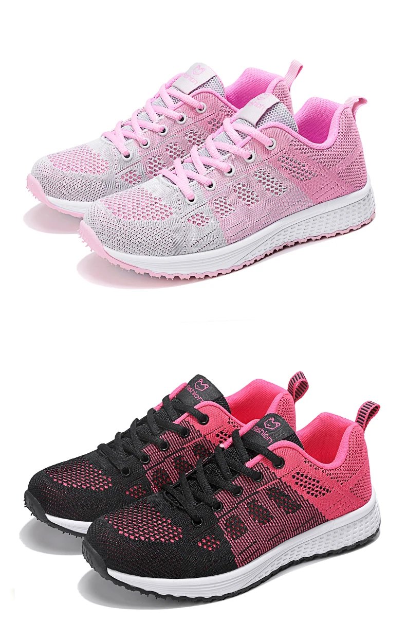 Shoes Woman Sneakers Summer Mesh Breathable Casual Shoes Women Running Sports Vulcanize Shoes Fashion Wedges Shoes for Women