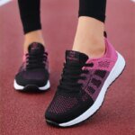 Shoes Woman Sneakers Summer Mesh Breathable Casual Shoes Women Running Sports Vulcanize Shoes Fashion Wedges Shoes for Women - Image 3