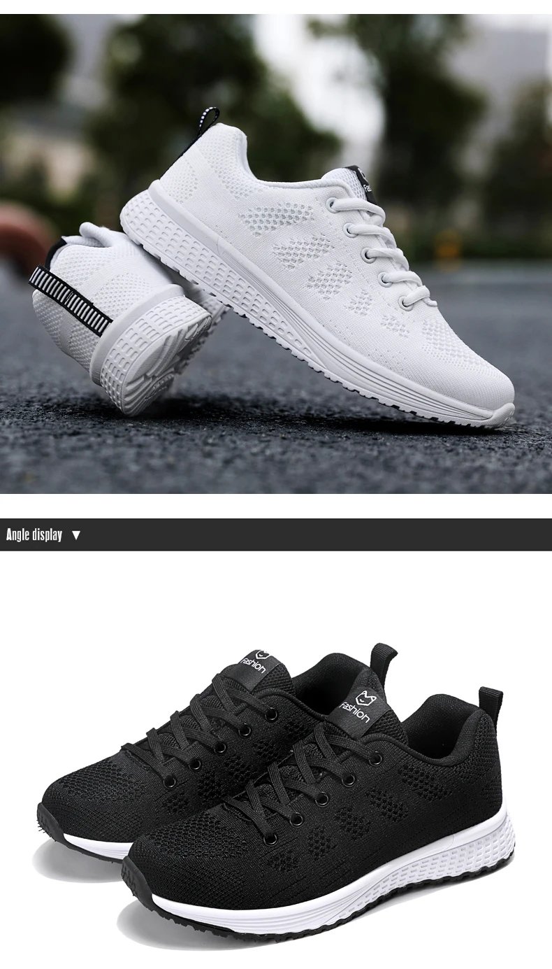 Shoes Woman Sneakers Summer Mesh Breathable Casual Shoes Women Running Sports Vulcanize Shoes Fashion Wedges Shoes for Women