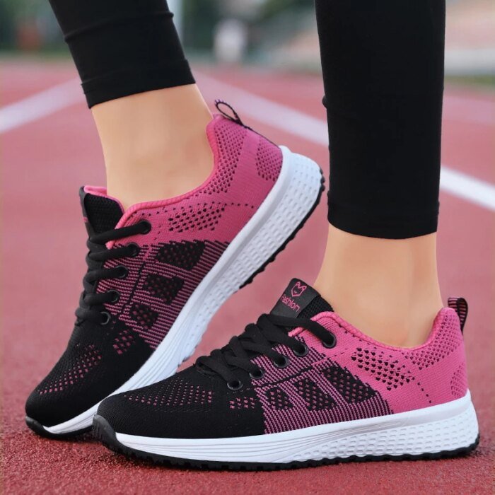 Shoes Woman Sneakers Summer Mesh Breathable Casual Shoes Women Running Sports Vulcanize Shoes Fashion Wedges Shoes for Women - Image 4