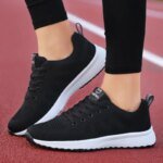 Shoes Woman Sneakers Summer Mesh Breathable Casual Shoes Women Running Sports Vulcanize Shoes Fashion Wedges Shoes for Women - Image 2