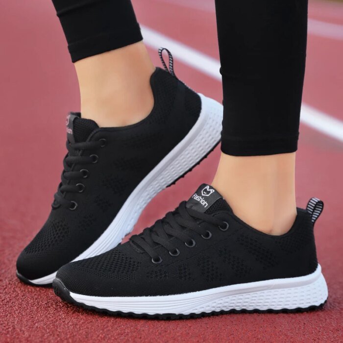 Shoes Woman Sneakers Summer Mesh Breathable Casual Shoes Women Running Sports Vulcanize Shoes Fashion Wedges Shoes for Women - Image 2