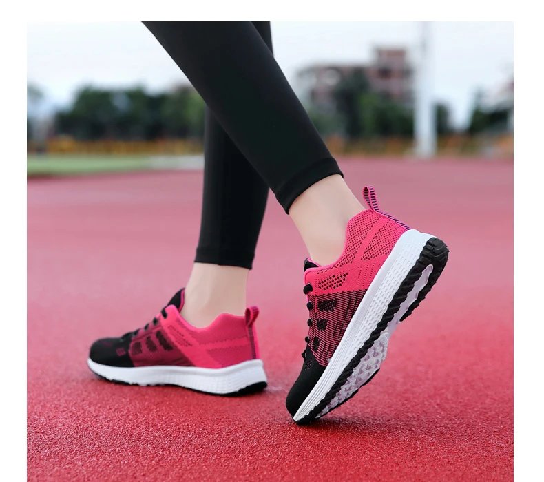 Shoes Woman Sneakers Summer Mesh Breathable Casual Shoes Women Running Sports Vulcanize Shoes Fashion Wedges Shoes for Women